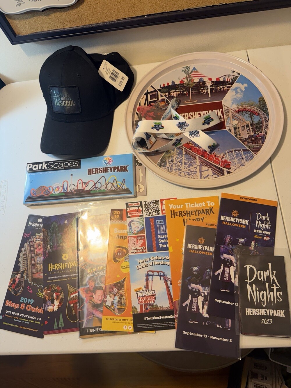 Massive Hersheypark Amusement Park Lot